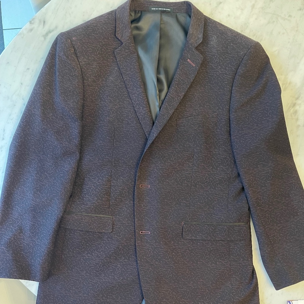 Beautiful dark brown Perry Ellis blazer 42R